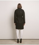 Пальто женское кашемировое; чёрный