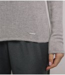 Джемпер кашемировый с хомутом 2021; светло-серый